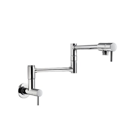 Pfister Pfister Lita Wall Mount Pot Filler Chrome GT533-PFC